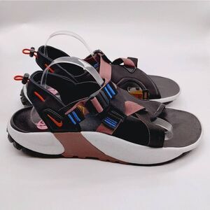 Nike Oneonta Next Nature‎ Outdoor Trail Sandals Mens Size 12 Black White Red